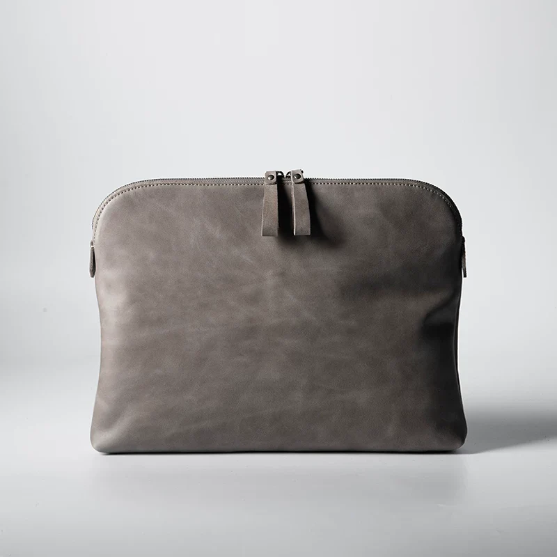 Top Grain Leather Zip Folio - Image 9