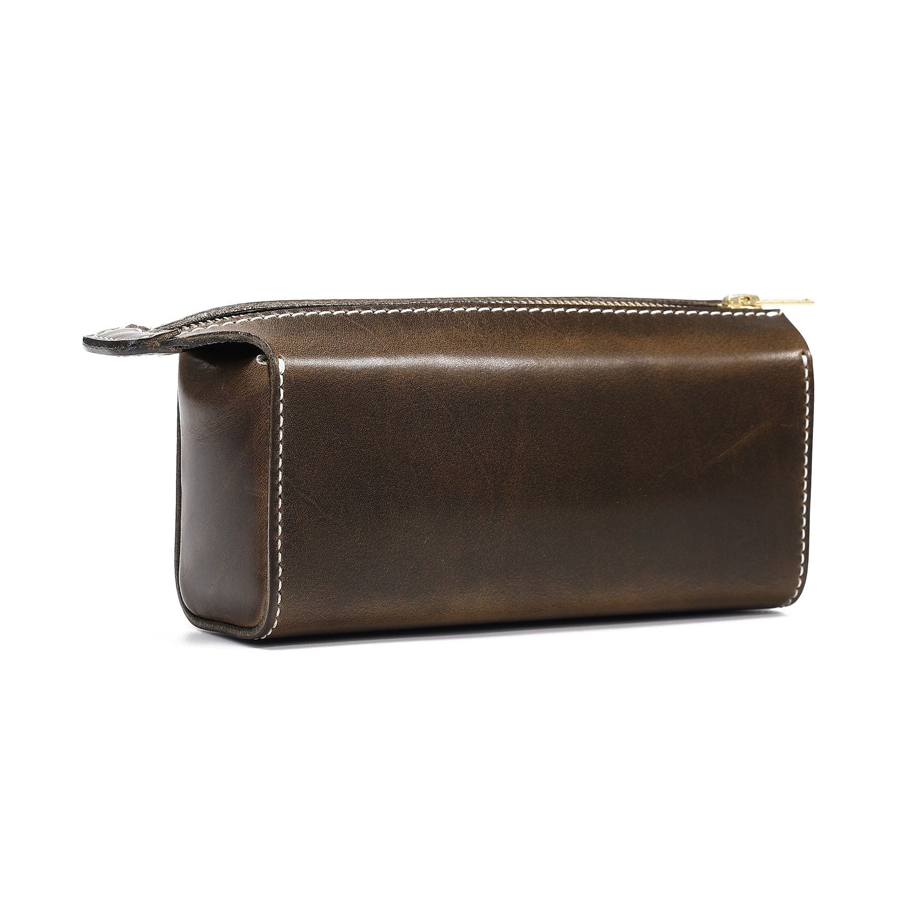 Top-Grain Leather Zip Pouch - Image 10