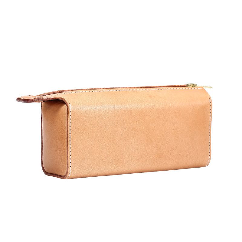 Top-Grain Leather Zip Pouch - Image 5