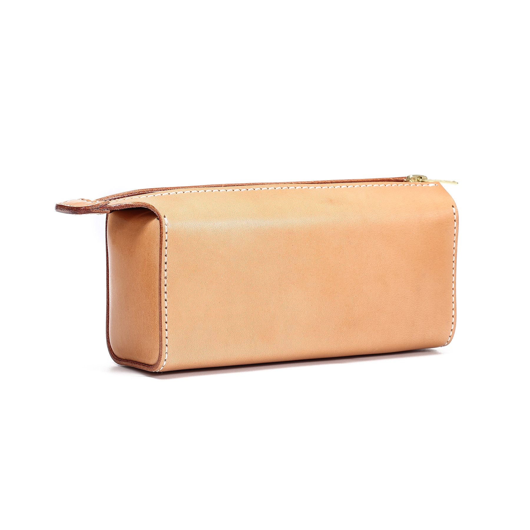Top-Grain Leather Zip Pouch - Image 6