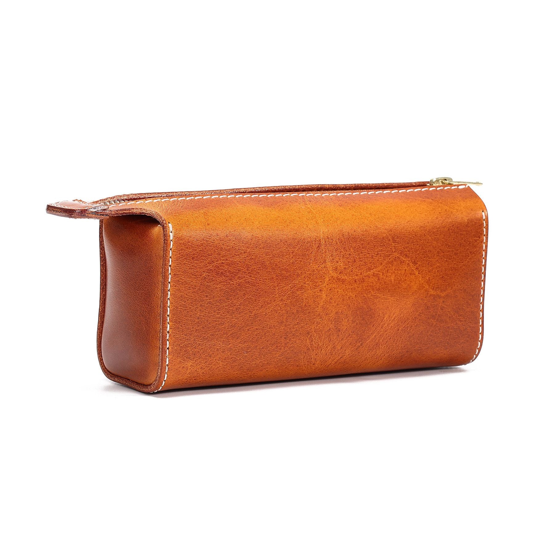 Top-Grain Leather Zip Pouch - Image 7