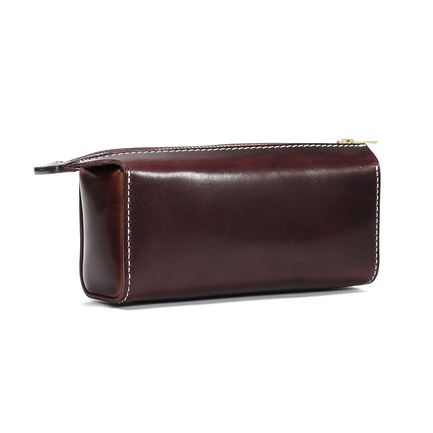 Top-Grain Leather Zip Pouch - Image 8