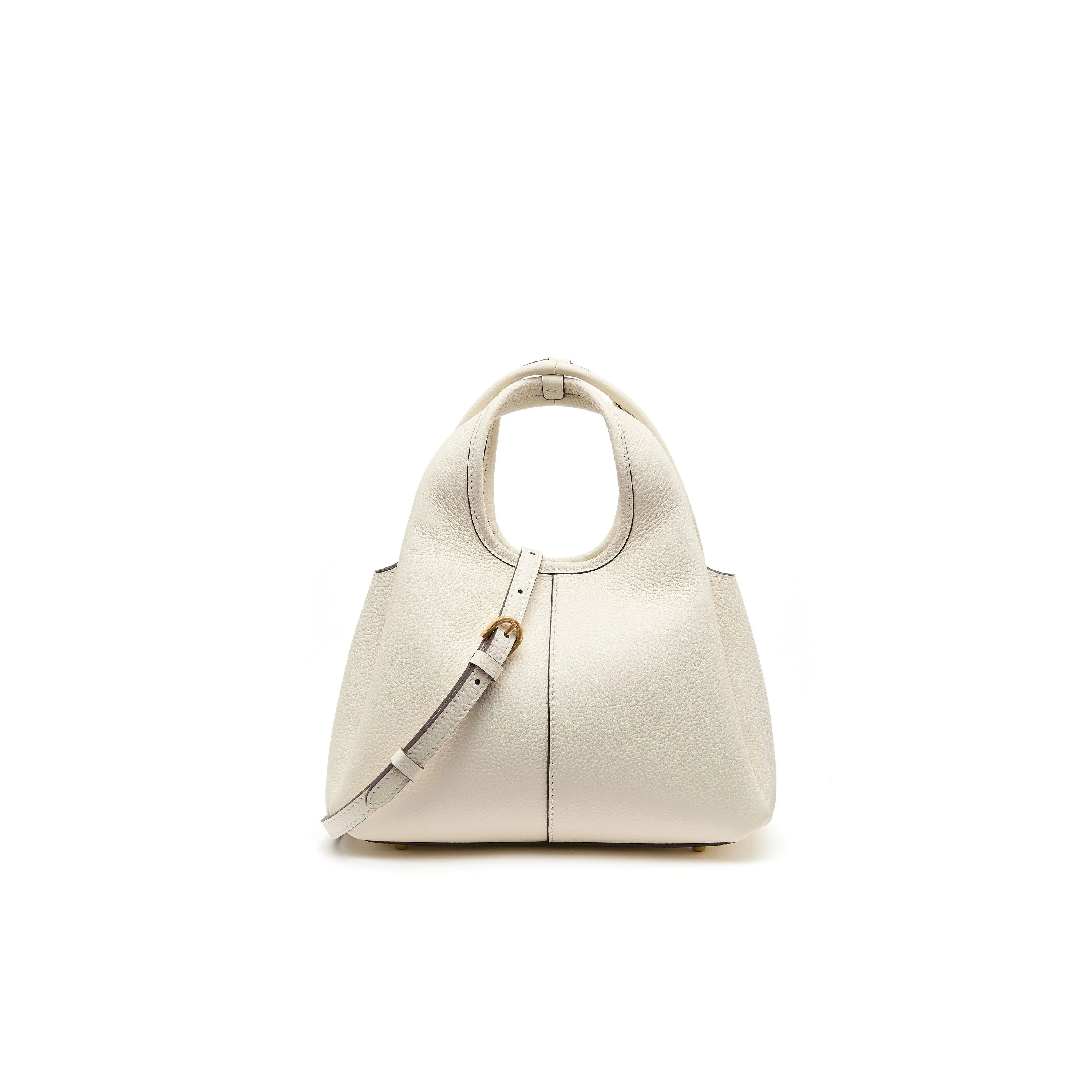 Top-Grain Pebbled Leather Tote - Image 5