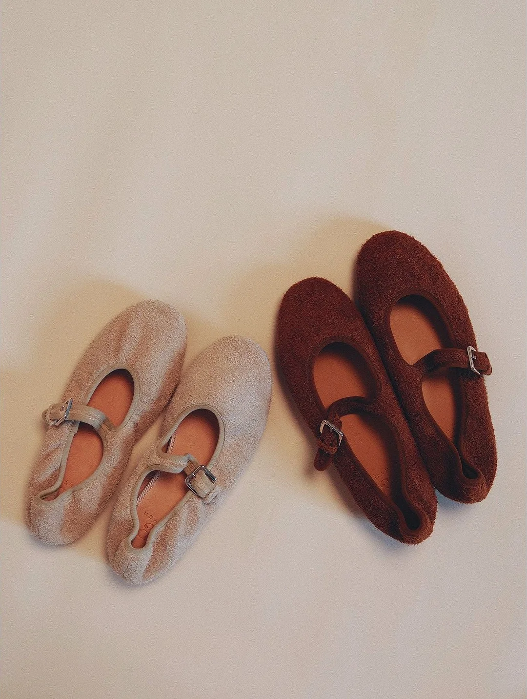 Top-Grain Suede Mary Jane Flats - Image 6