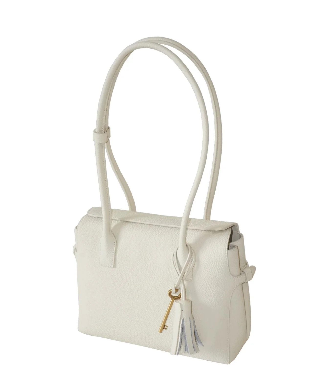Top-Grain Suede Tassel Tote - Image 6