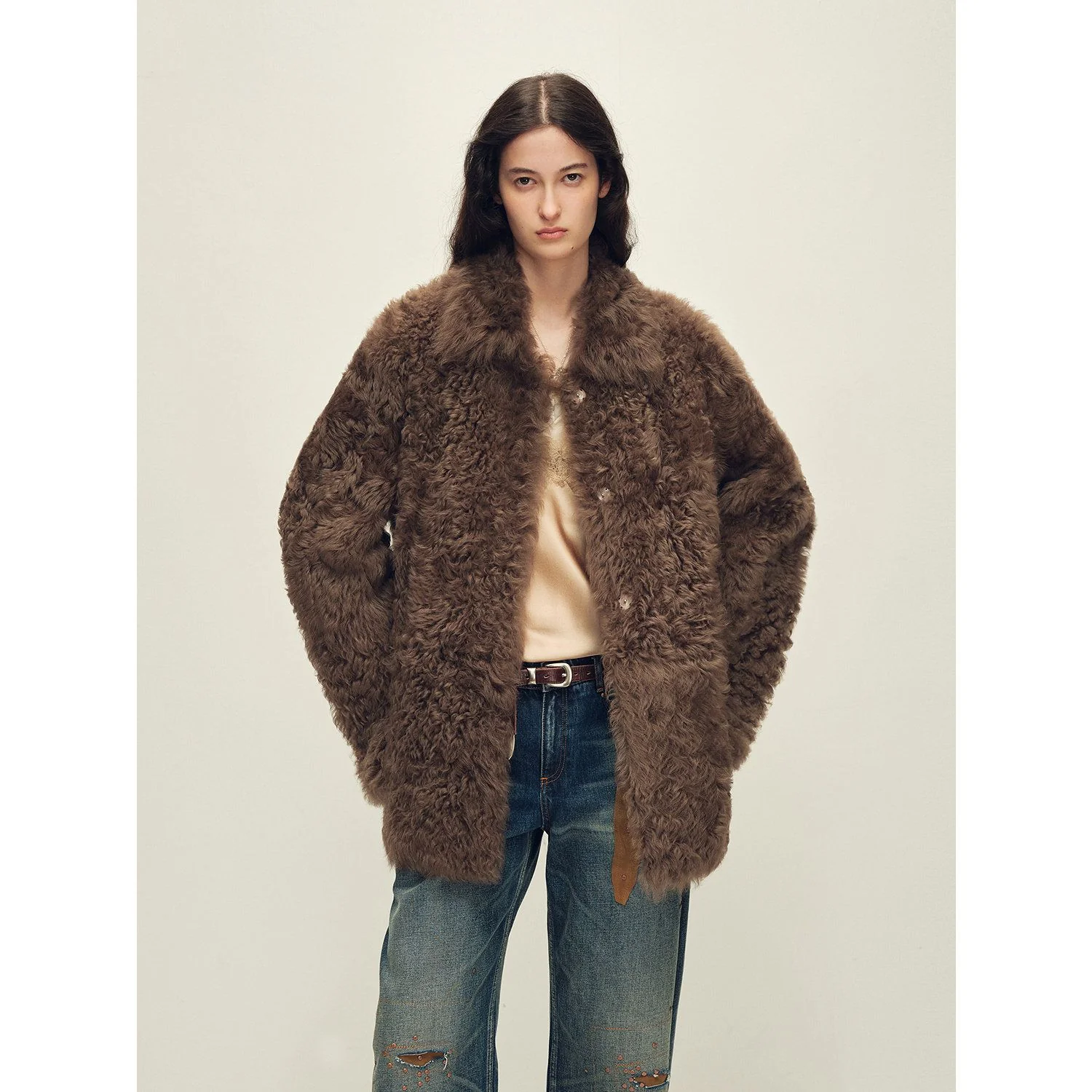 Toscana Shearling Coat - Image 6