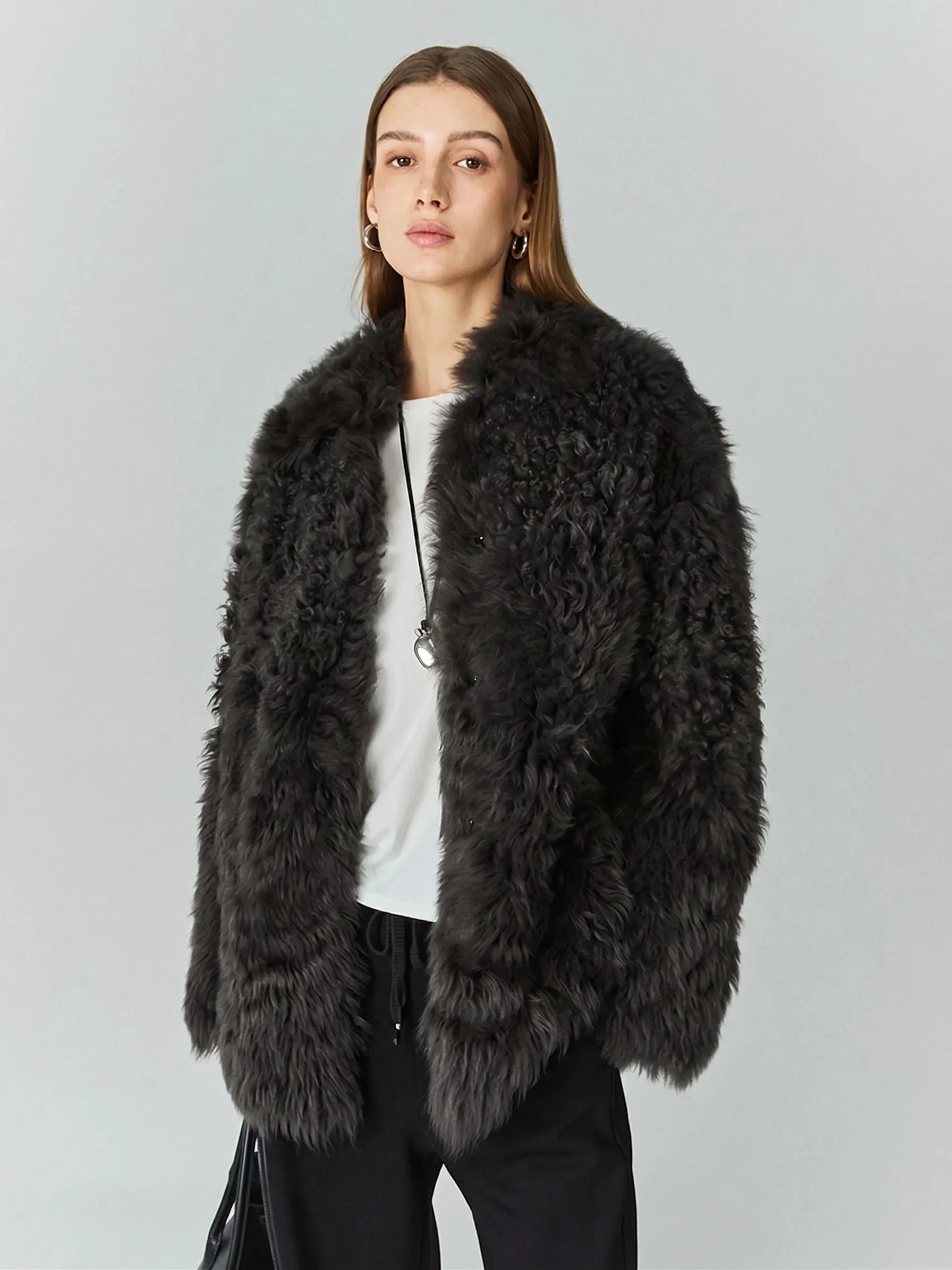 Toscana Shearling Jacket - Image 8