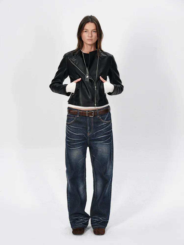 Tree Low-Rise Straight Jeans - Image 5
