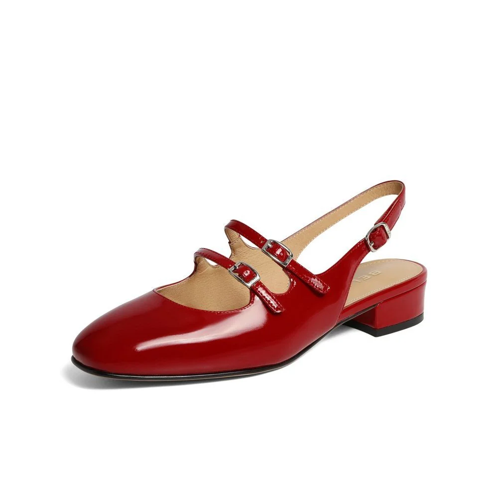 Triple Strap Mary Janes - Image 5