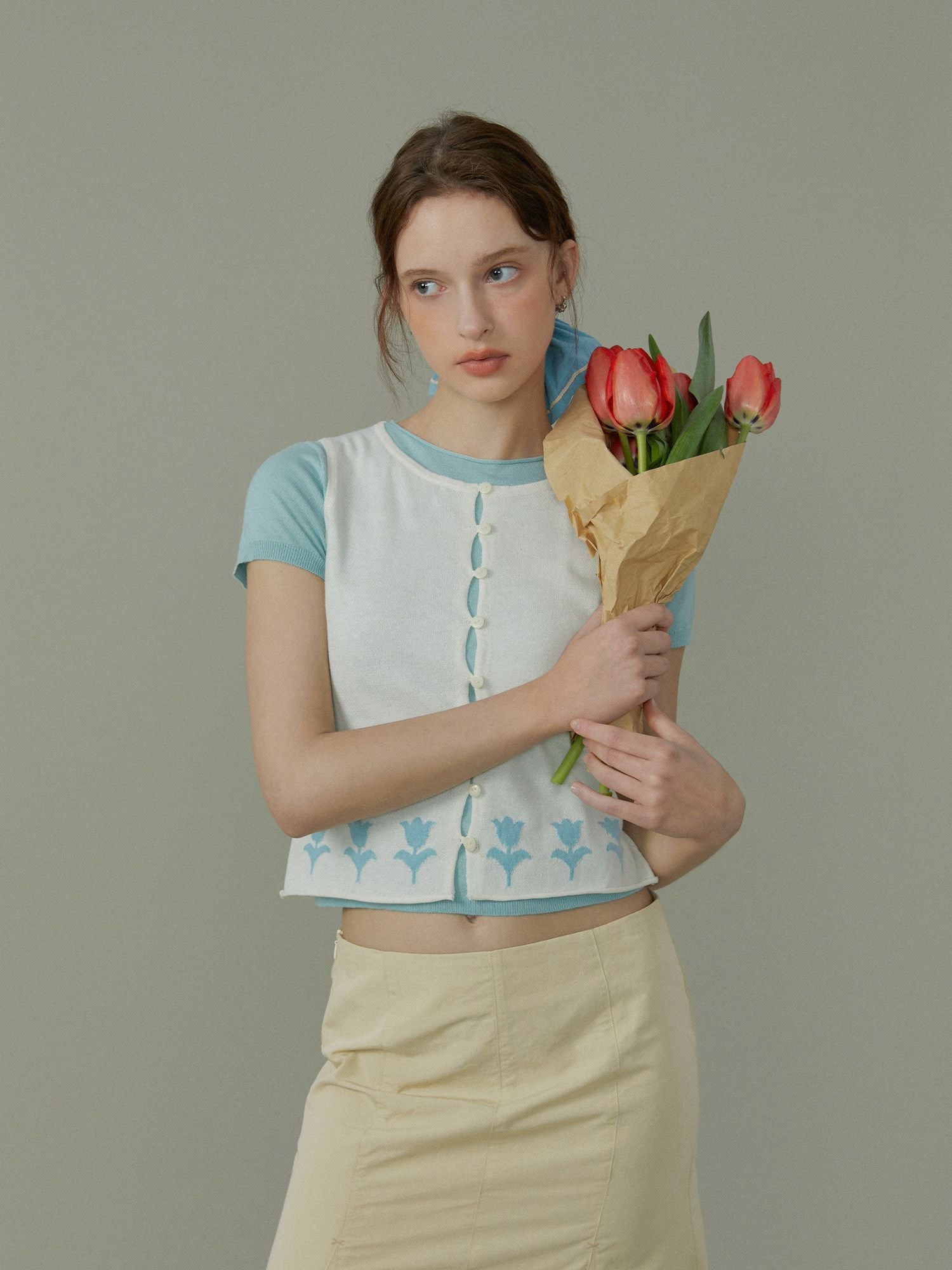 Tulip Knit Vest