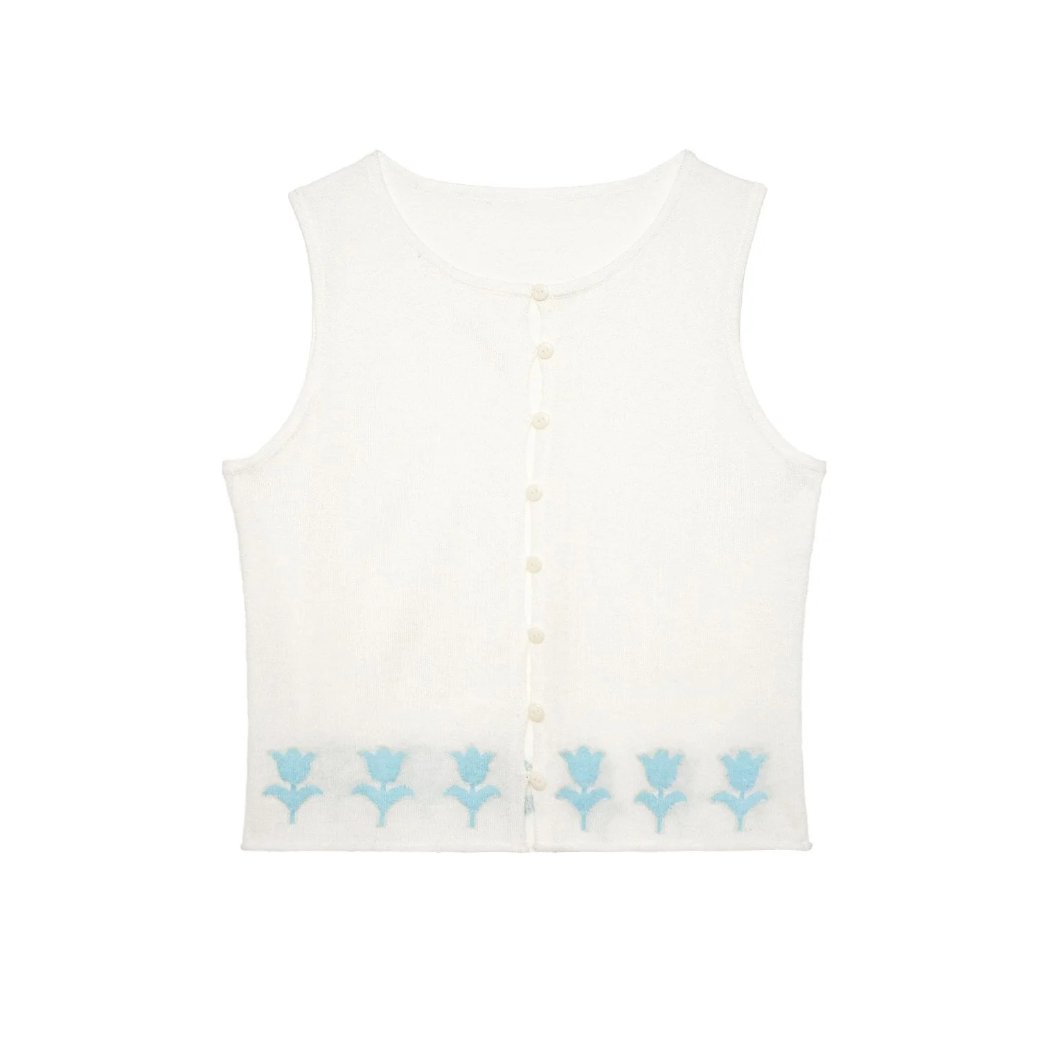 Tulip Knit Vest - Image 5