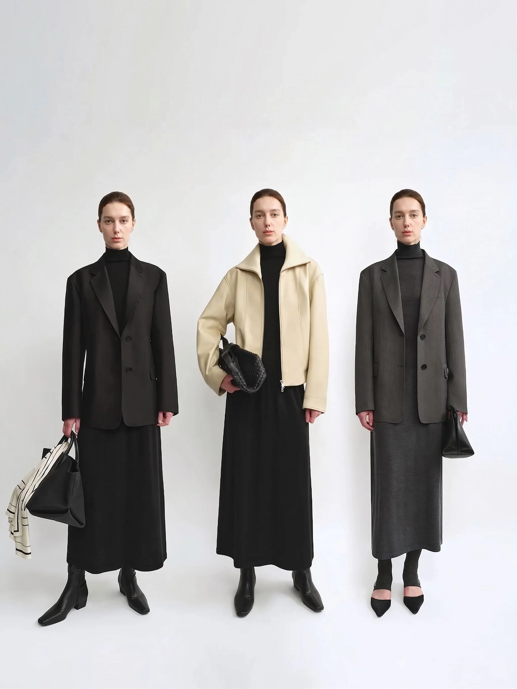 Turtleneck Knit Maxi Dress - Image 3