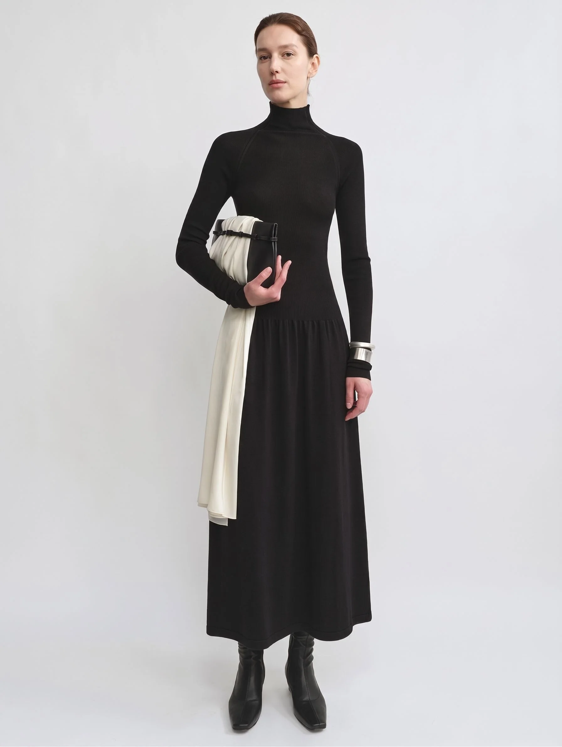 Turtleneck Knit Maxi Dress - Image 6