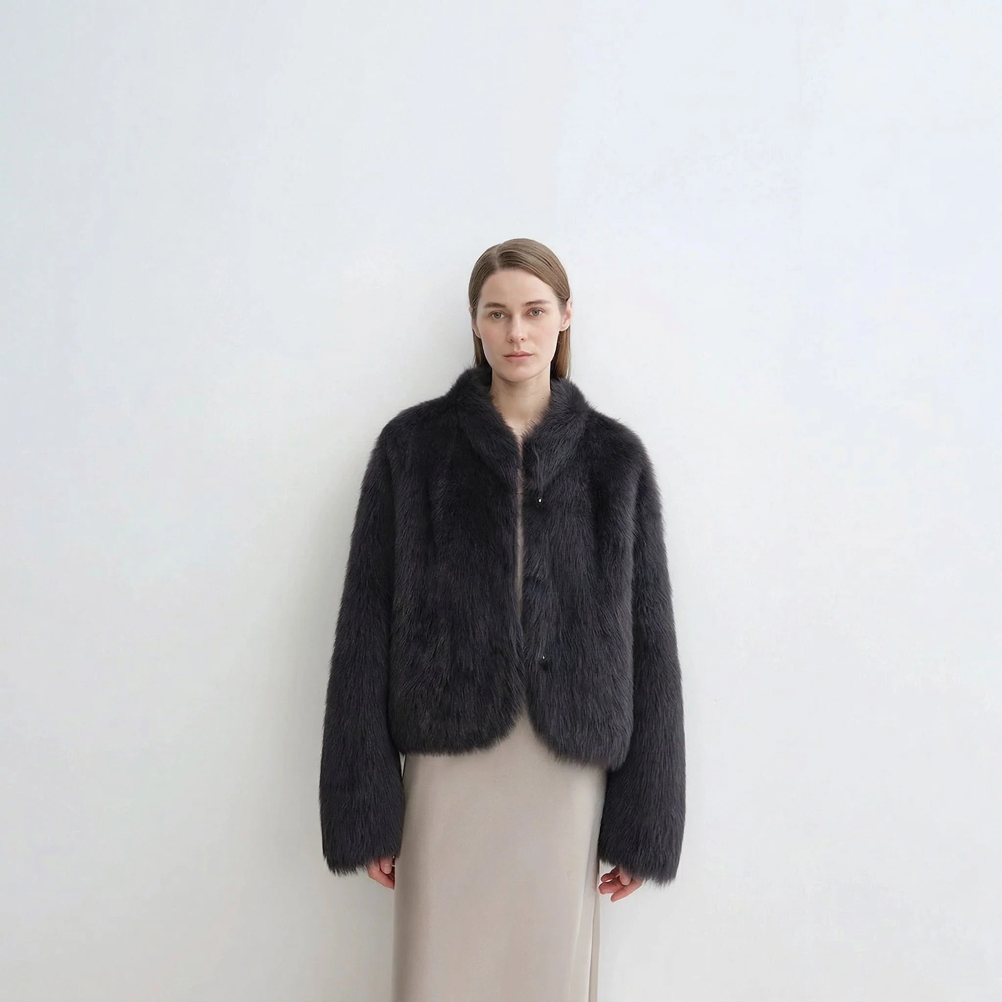 Tuscan Curly Shearling Jacket - Image 25