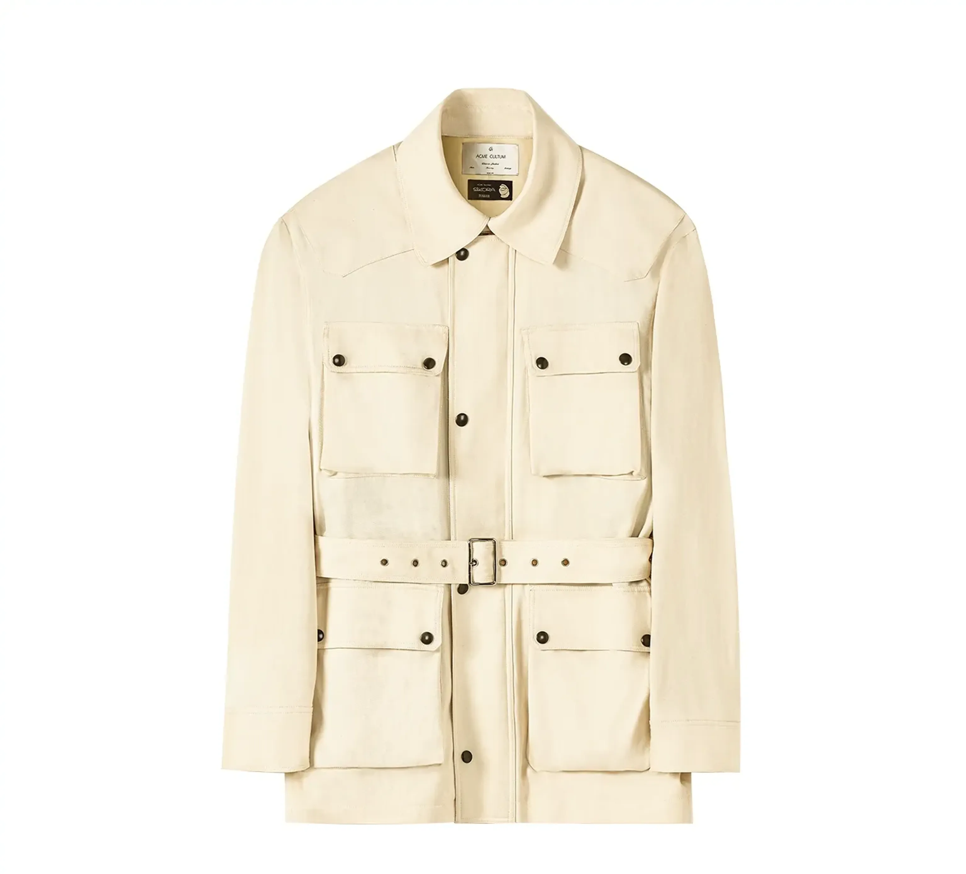Tussah Silk M65 Field Jacket - Image 11