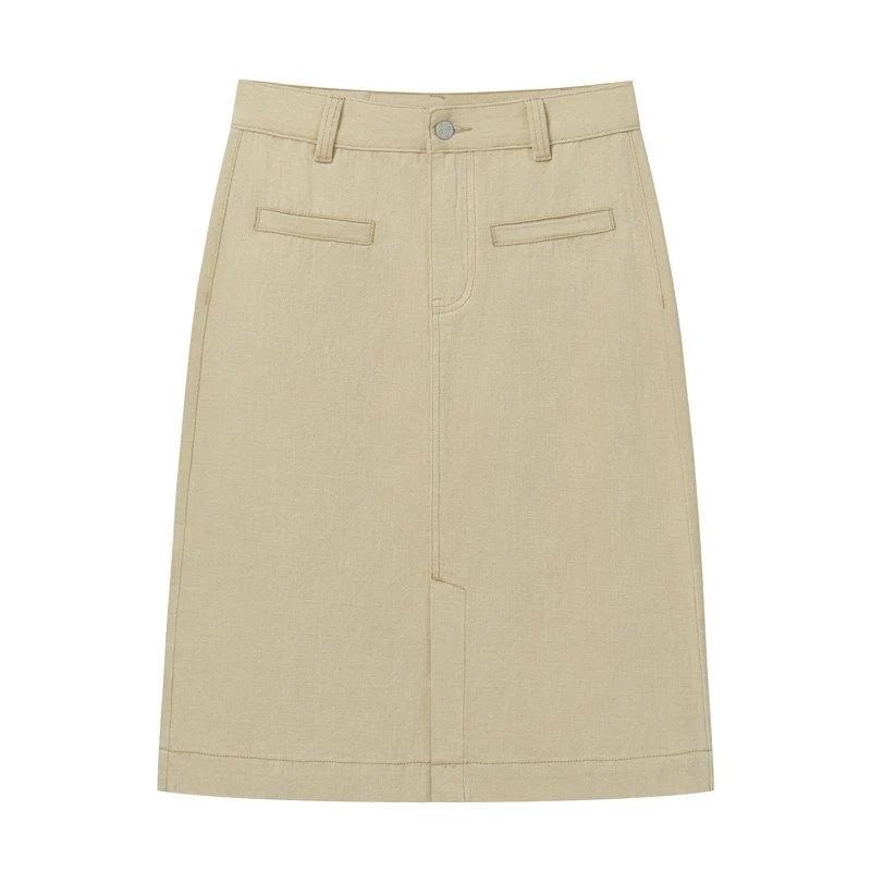 Twill Midi Skirt - Image 5