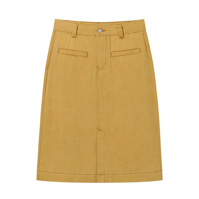 Twill Midi Skirt - Image 7
