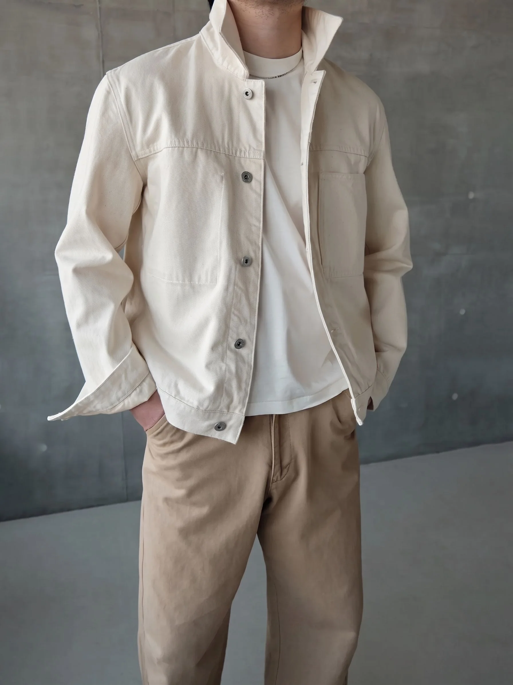 Twill Utility Jacket - Image 2