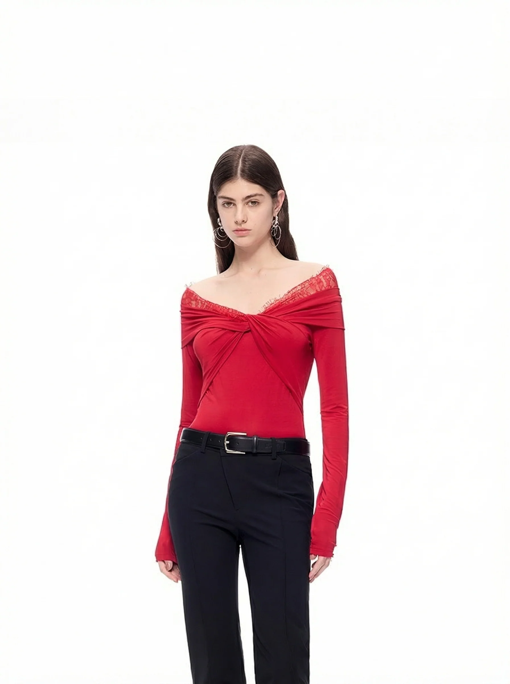 Twist Off-Shoulder Top - Image 5