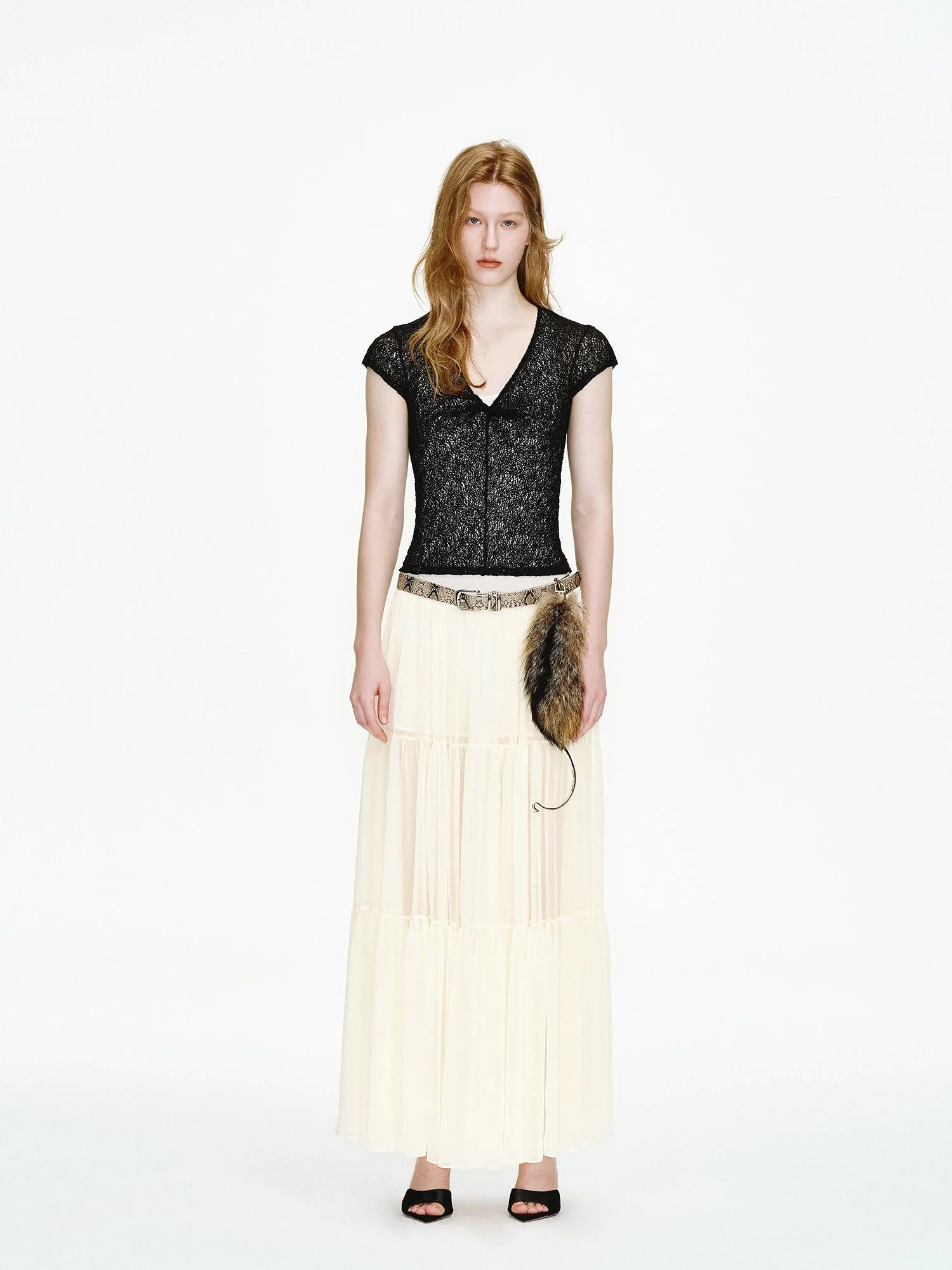 Twist V-Neck Knit Top - Image 5
