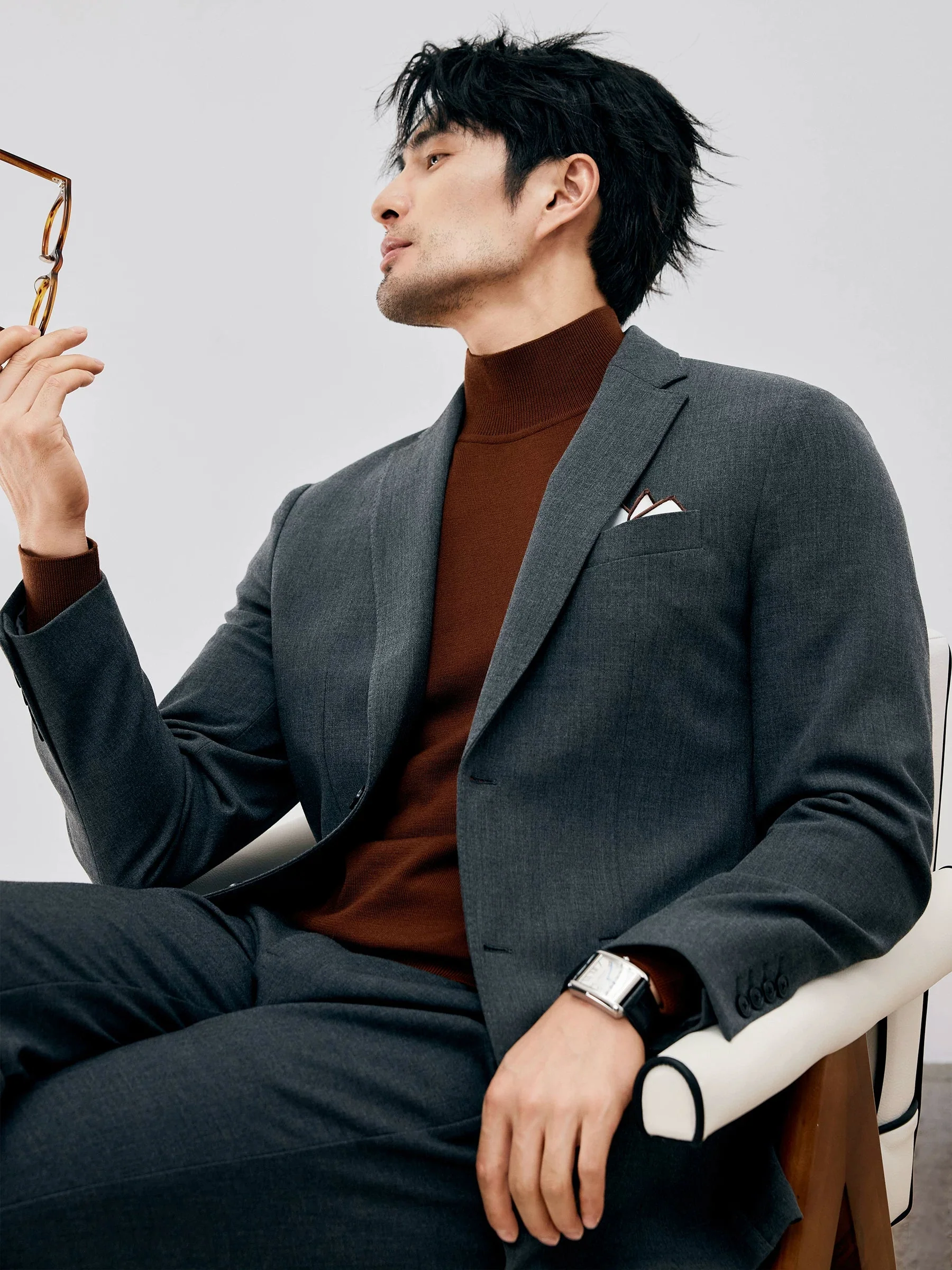 Two-Button Suit Jacket - Image 3