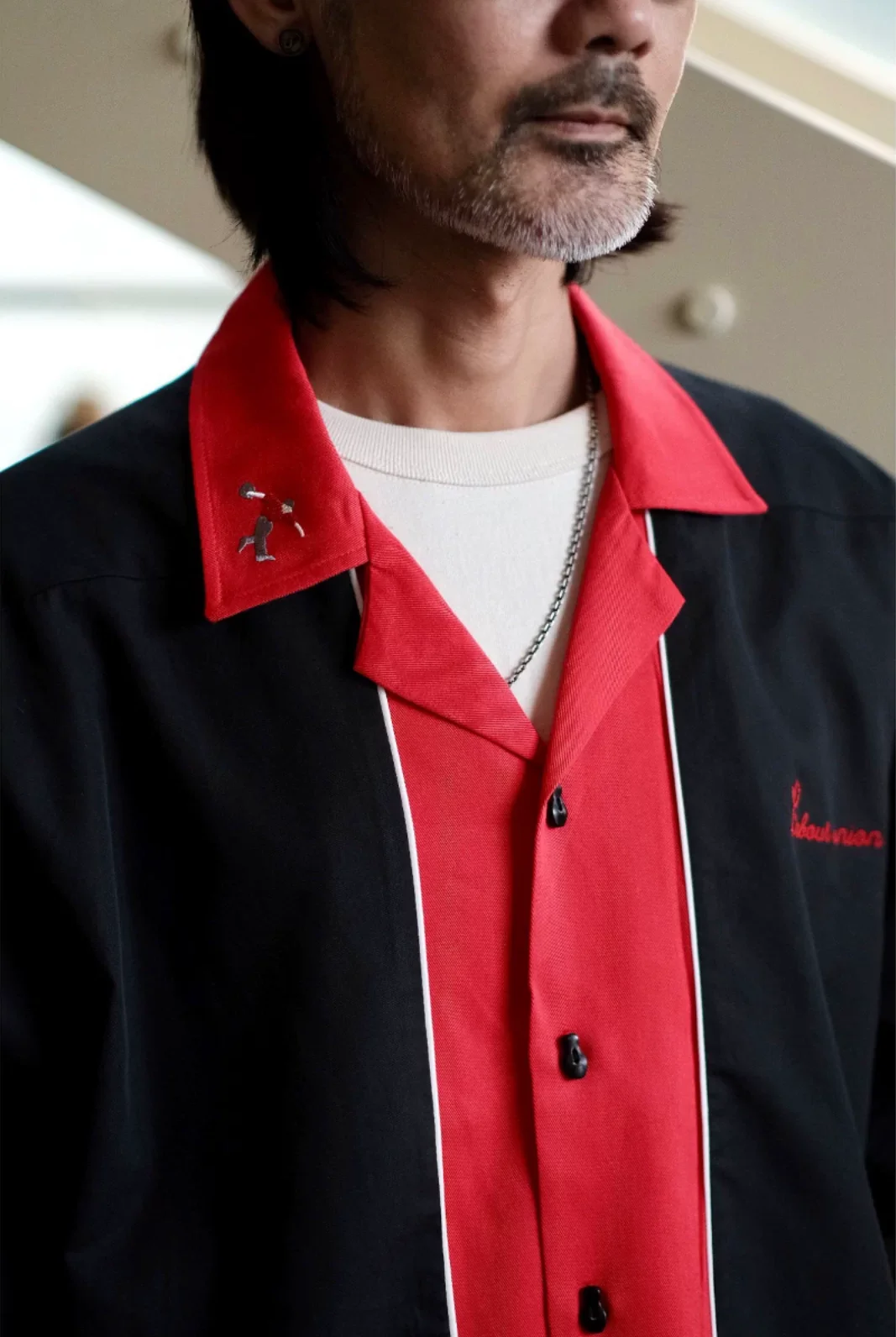 Two-Tone Bowling Shirt - Image 3