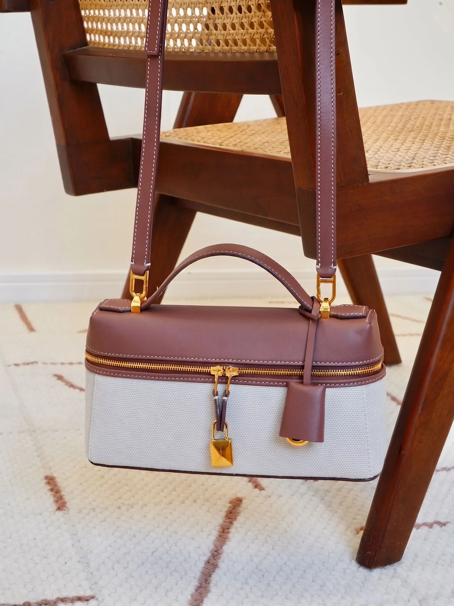 Two-Tone Box Satchel - Image 2