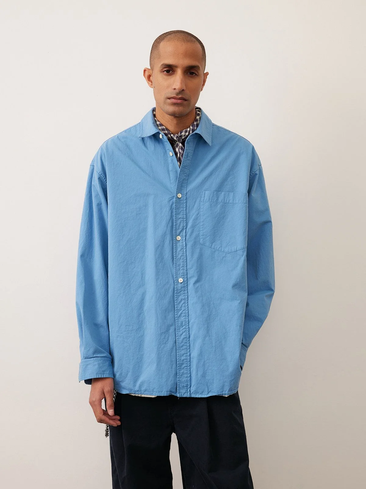 Two-Tone Button Shirt - Image 7