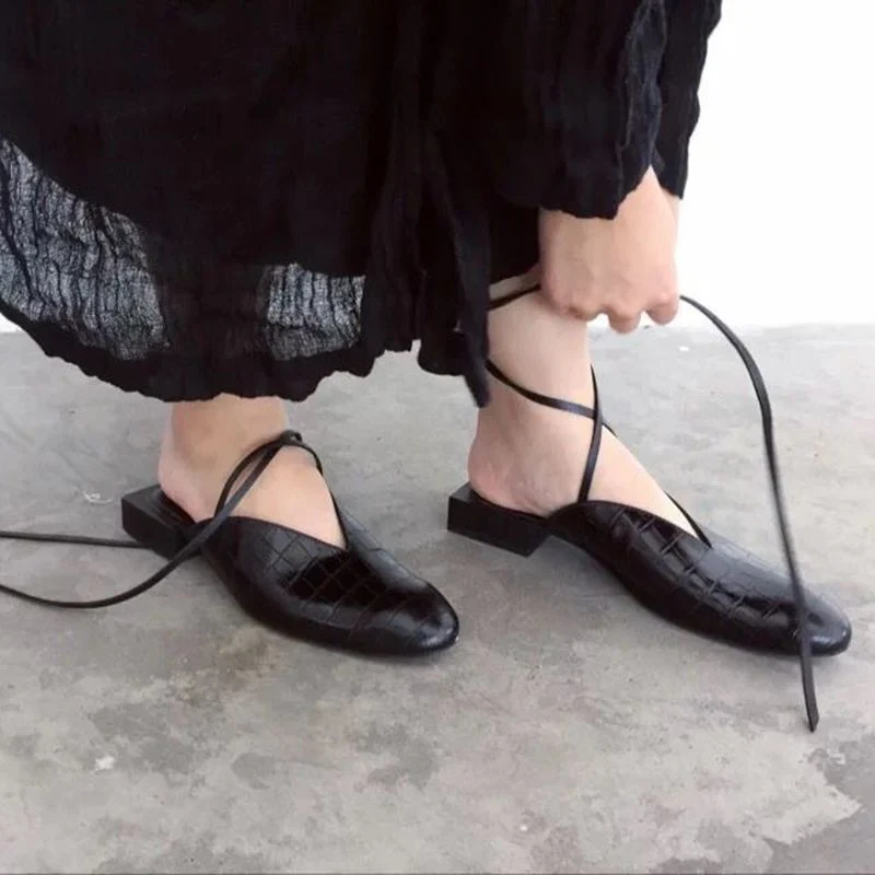 Two-Way Strappy Mules - Image 5
