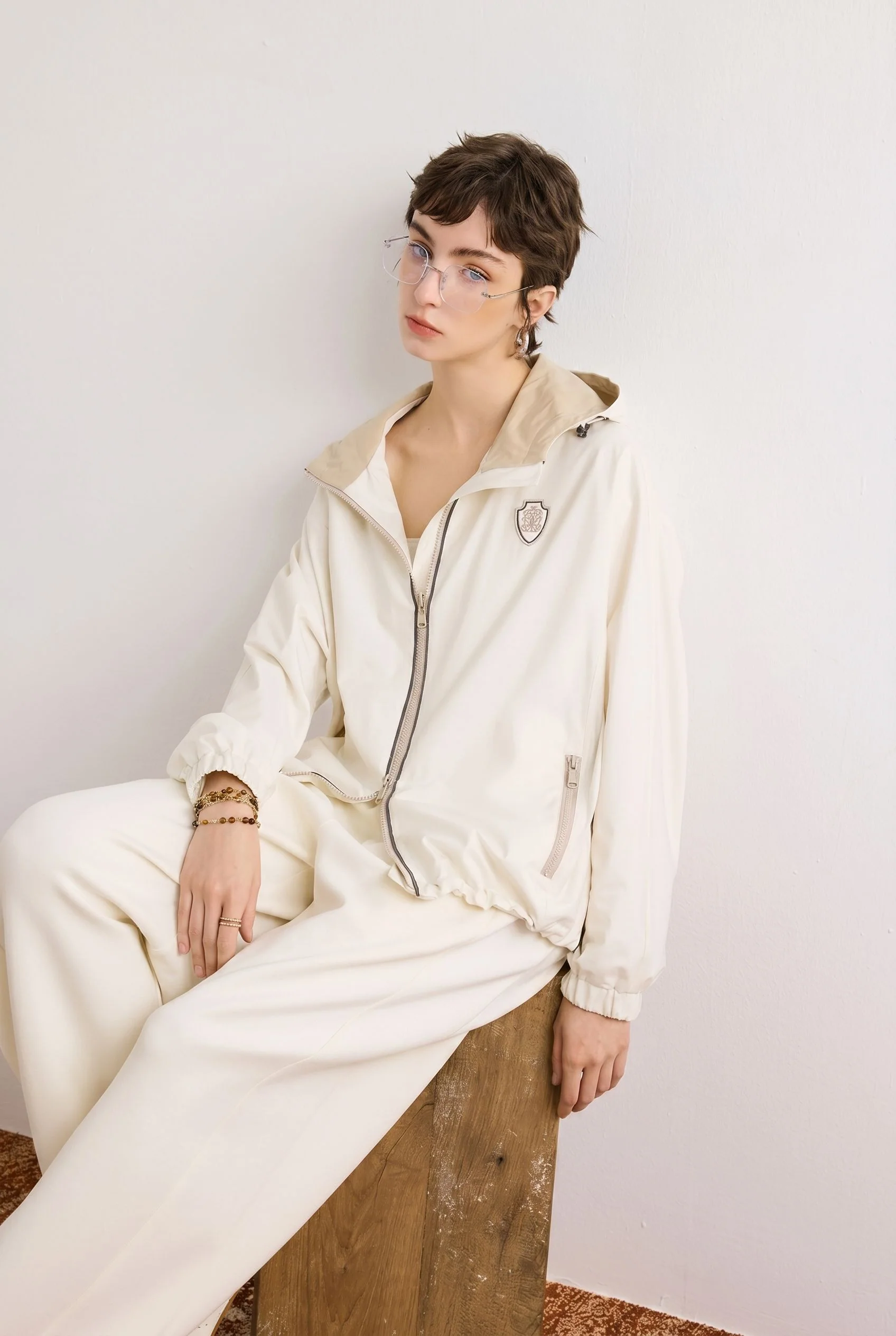 Two-Way Zip Windbreaker - Image 2