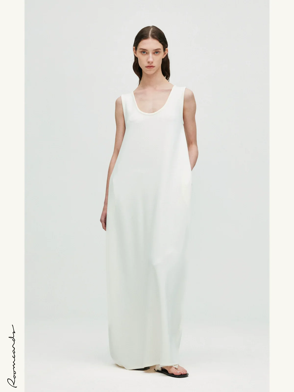 U-Neck Bud Dress - Image 2