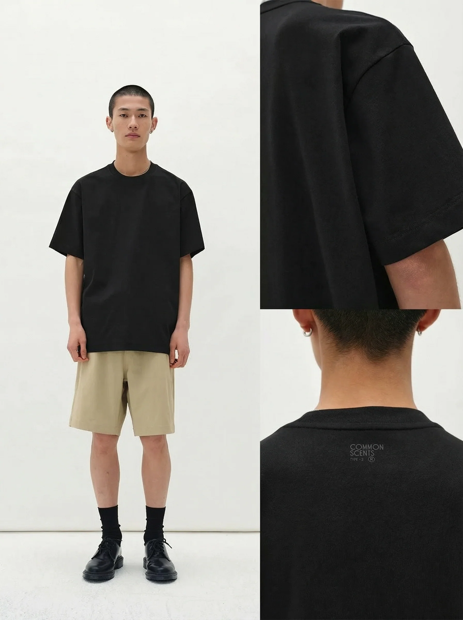 Ultra-Fine Cotton Crew-Neck Tee - Image 2
