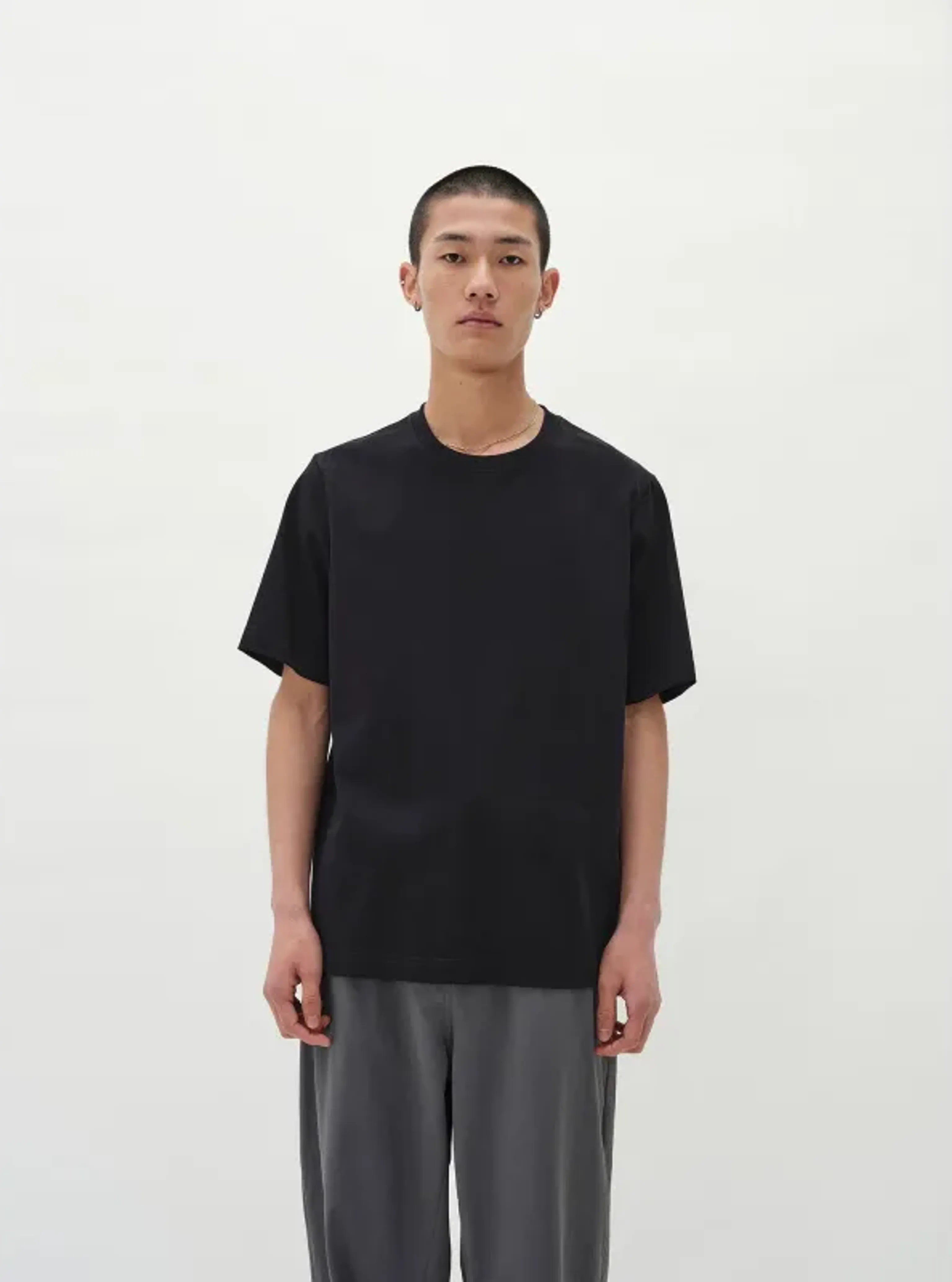 Ultra-Fine Cotton Crew-Neck Tee - Image 8
