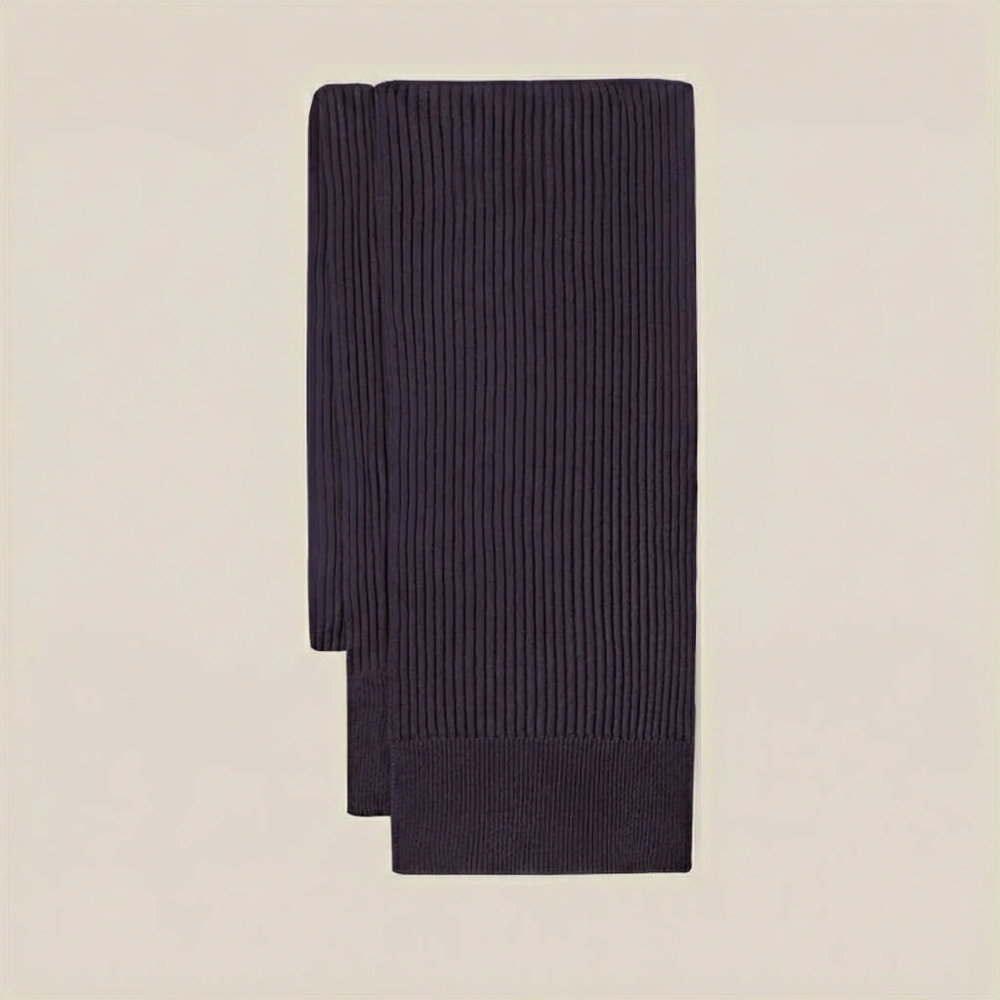 Ultra-Fine Wool Velvet Scarf - Image 11