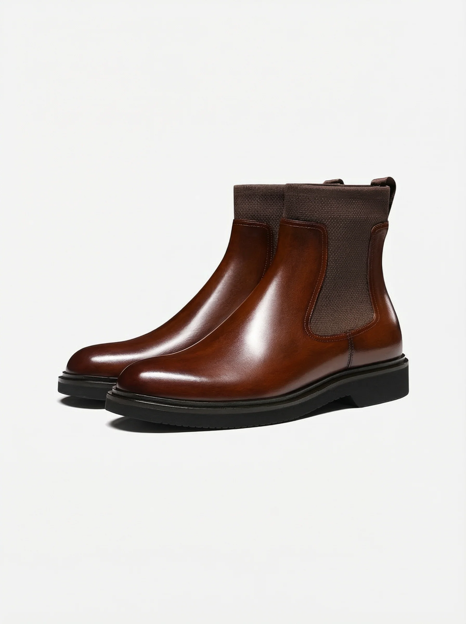 Ultra-Light Italian Leather Chelsea Boots - Image 3