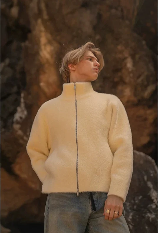 Ultra-Soft High Collar Jacket