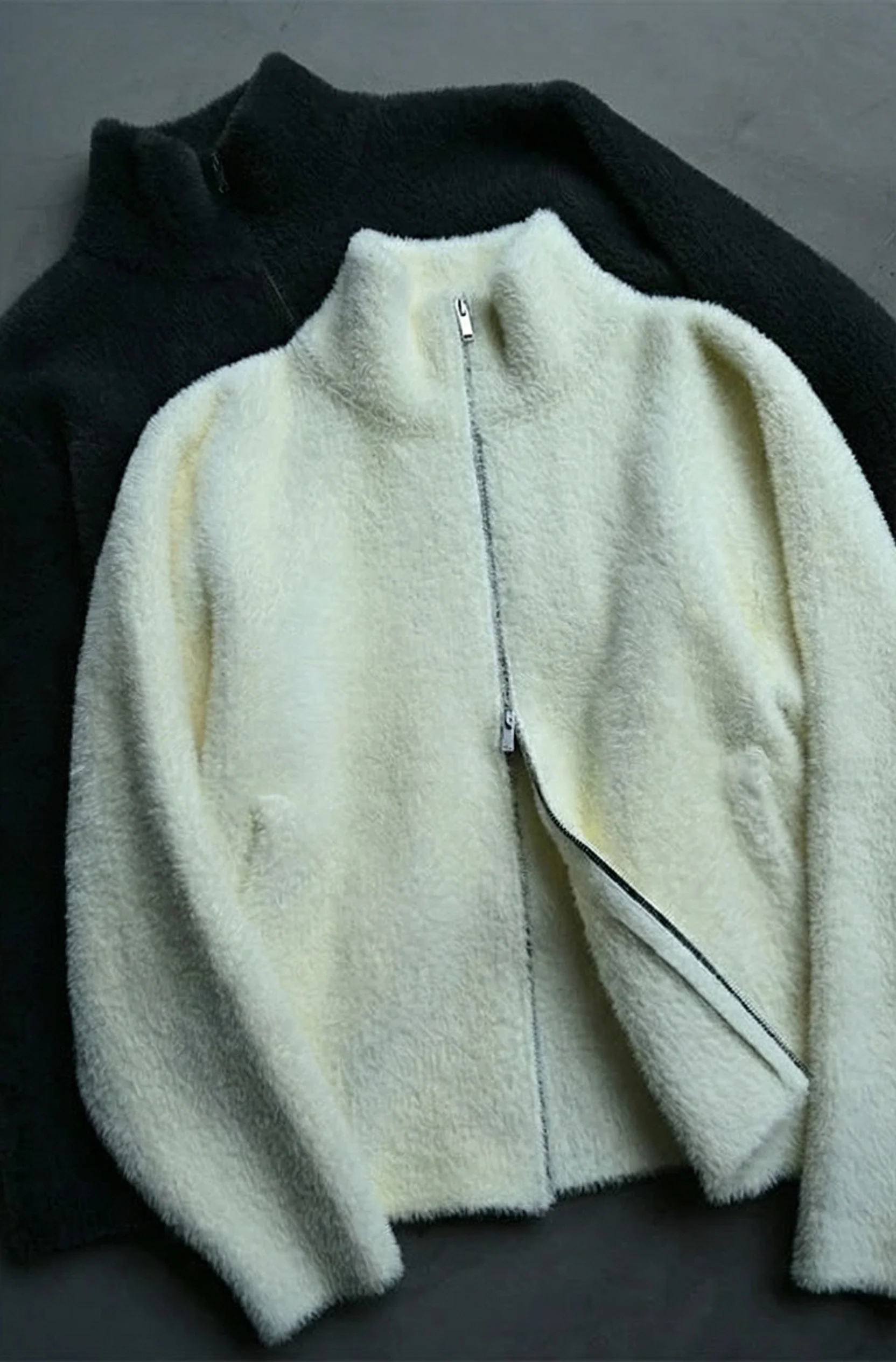 Ultra-Soft High Collar Jacket - Image 4