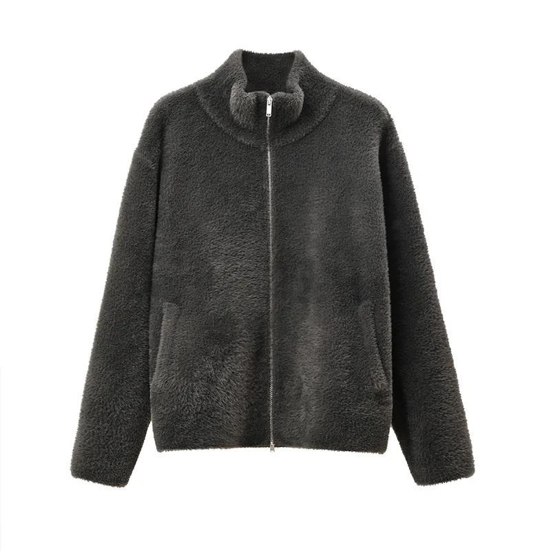 Ultra-Soft High Collar Jacket - Image 6