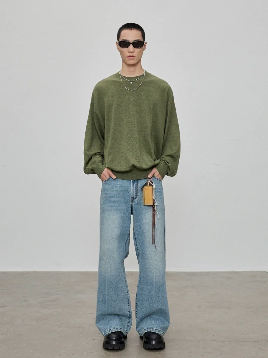Ultrafine Merino Crewneck Sweater - Image 5
