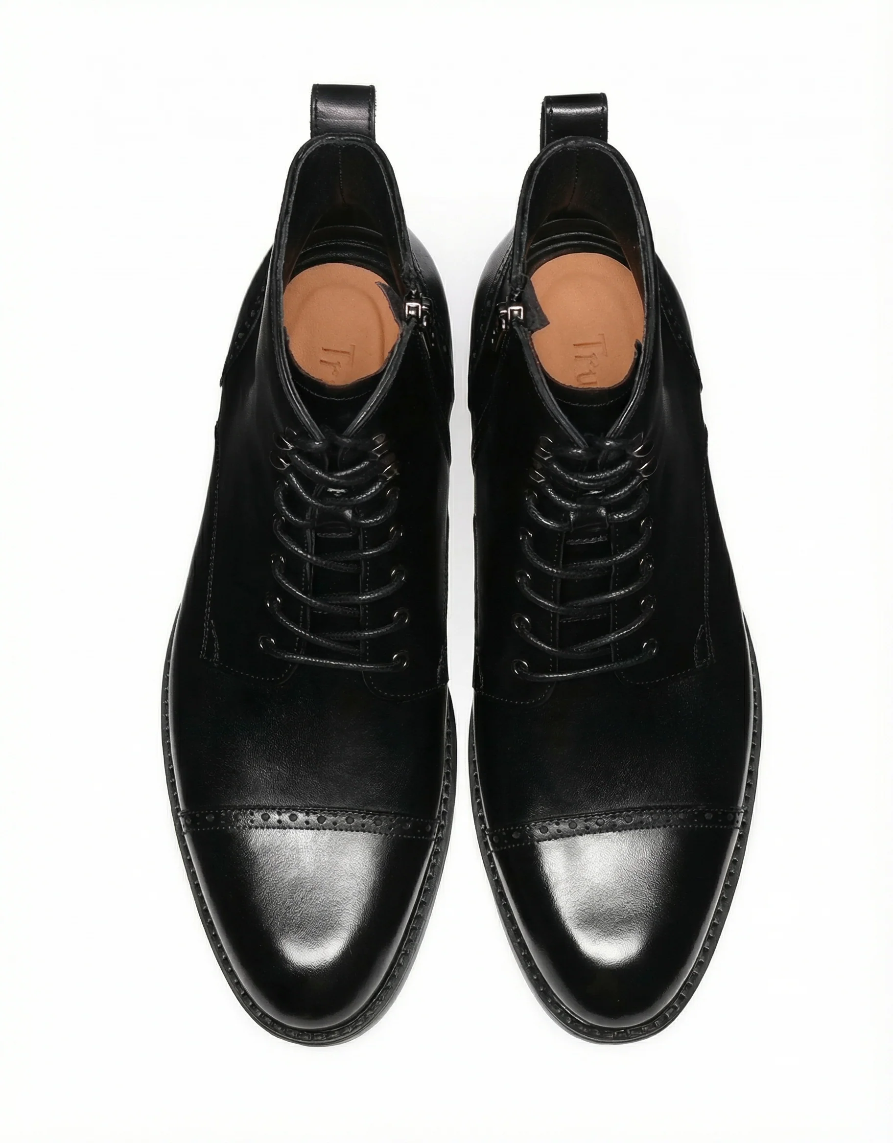 Ultralight Italian Leather Cap-Toe Ankle Boot - Image 3