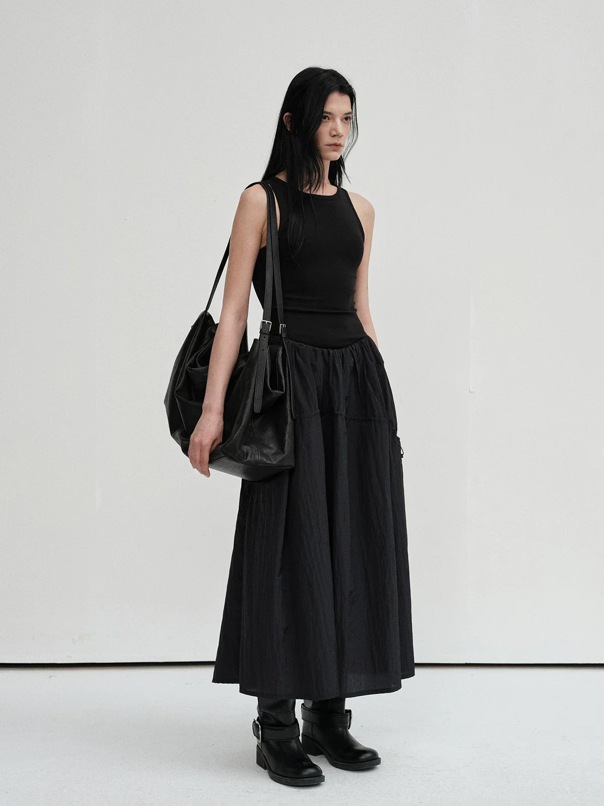 Ultralight Nylon Drawcord Tank Dress - Image 3