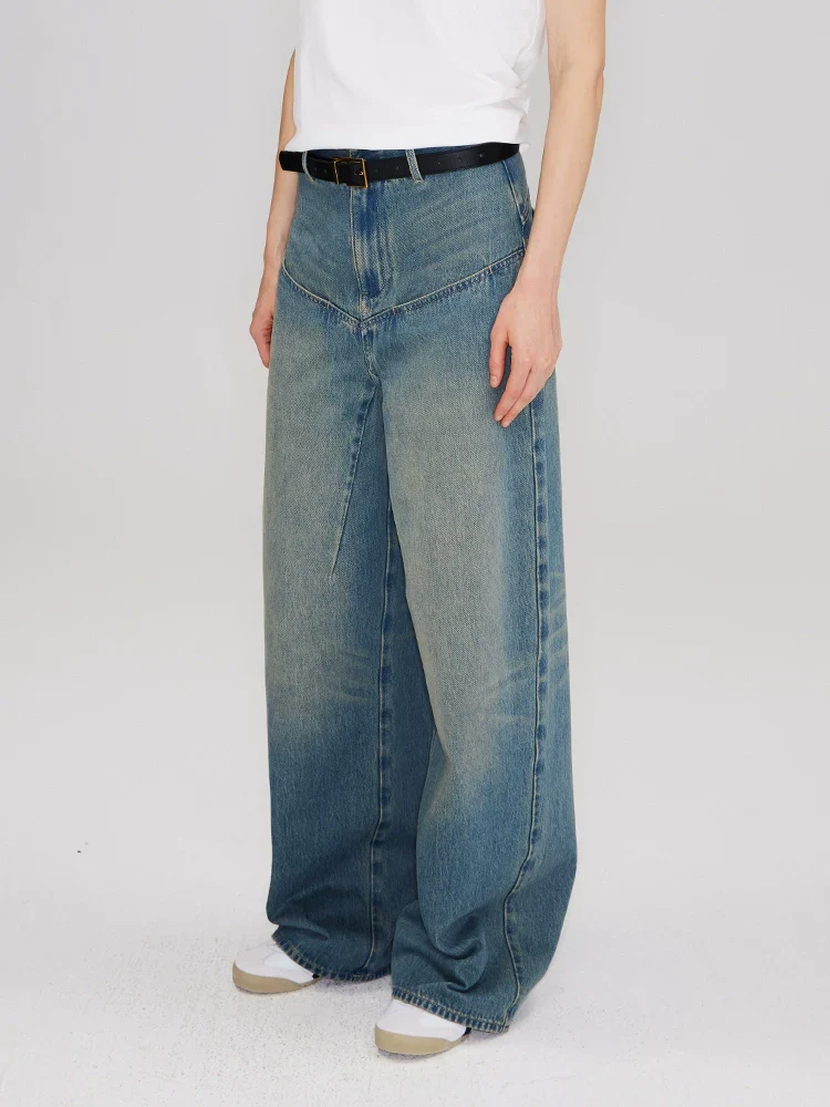 Unconventional Wide-Leg Jeans