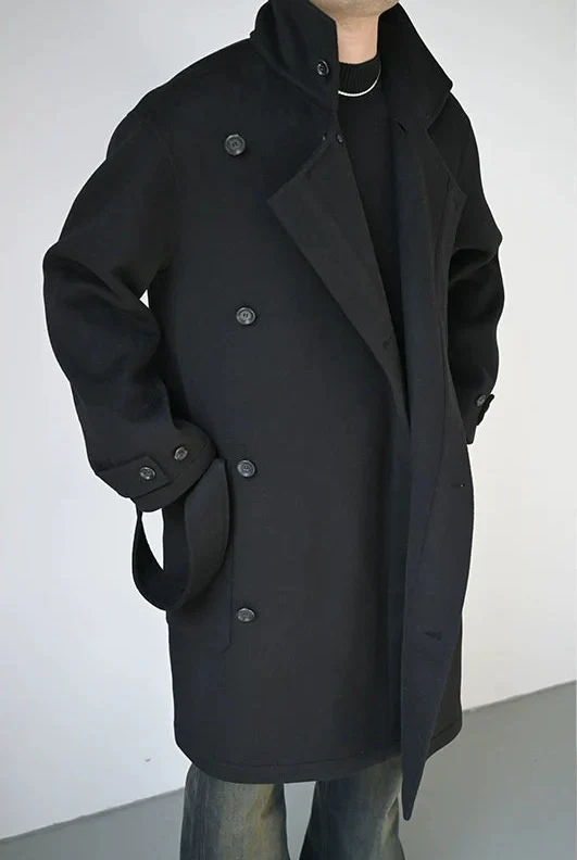 Unisex Wool Windcoat