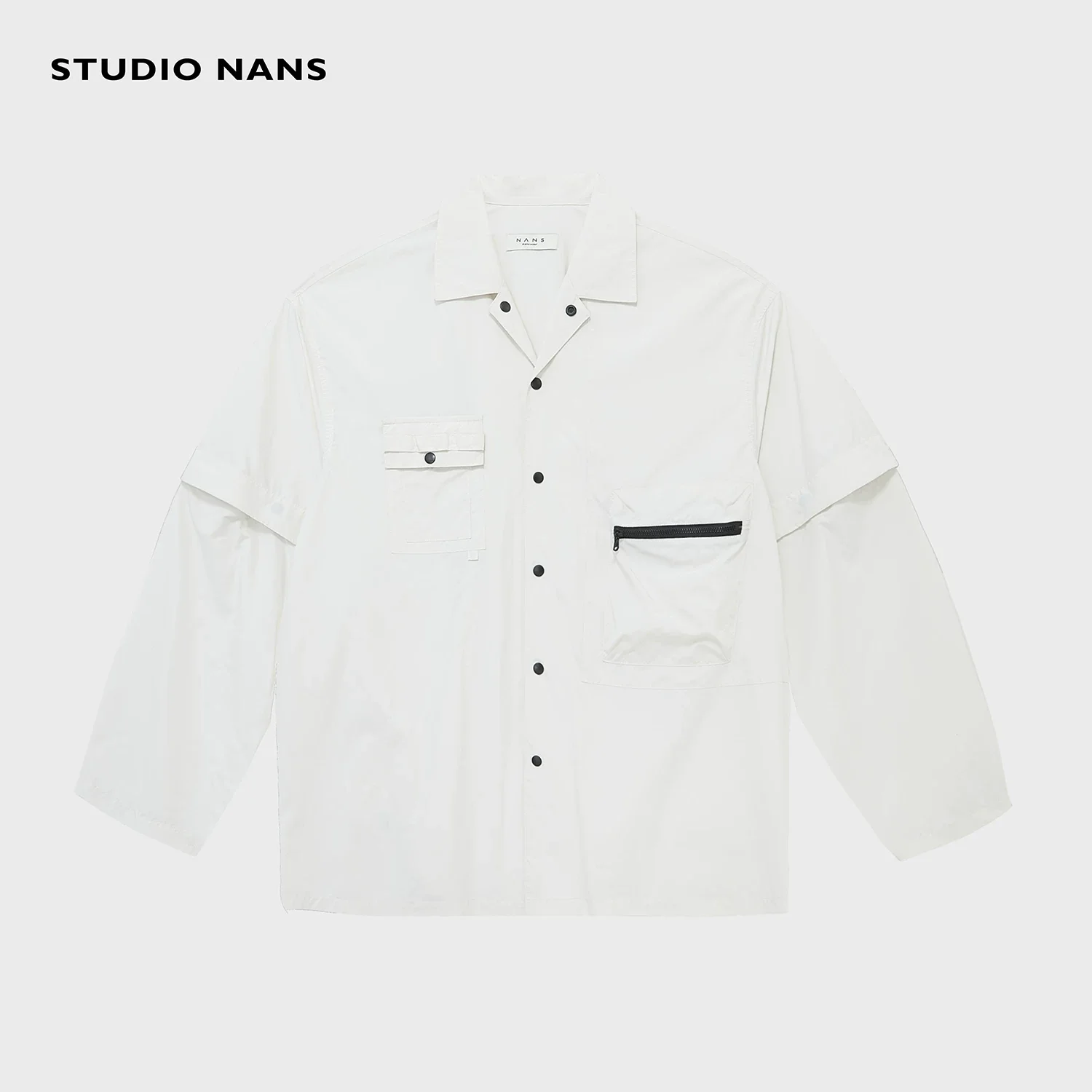 UPF 80 Grid Convertible Utility Shirt - Image 2