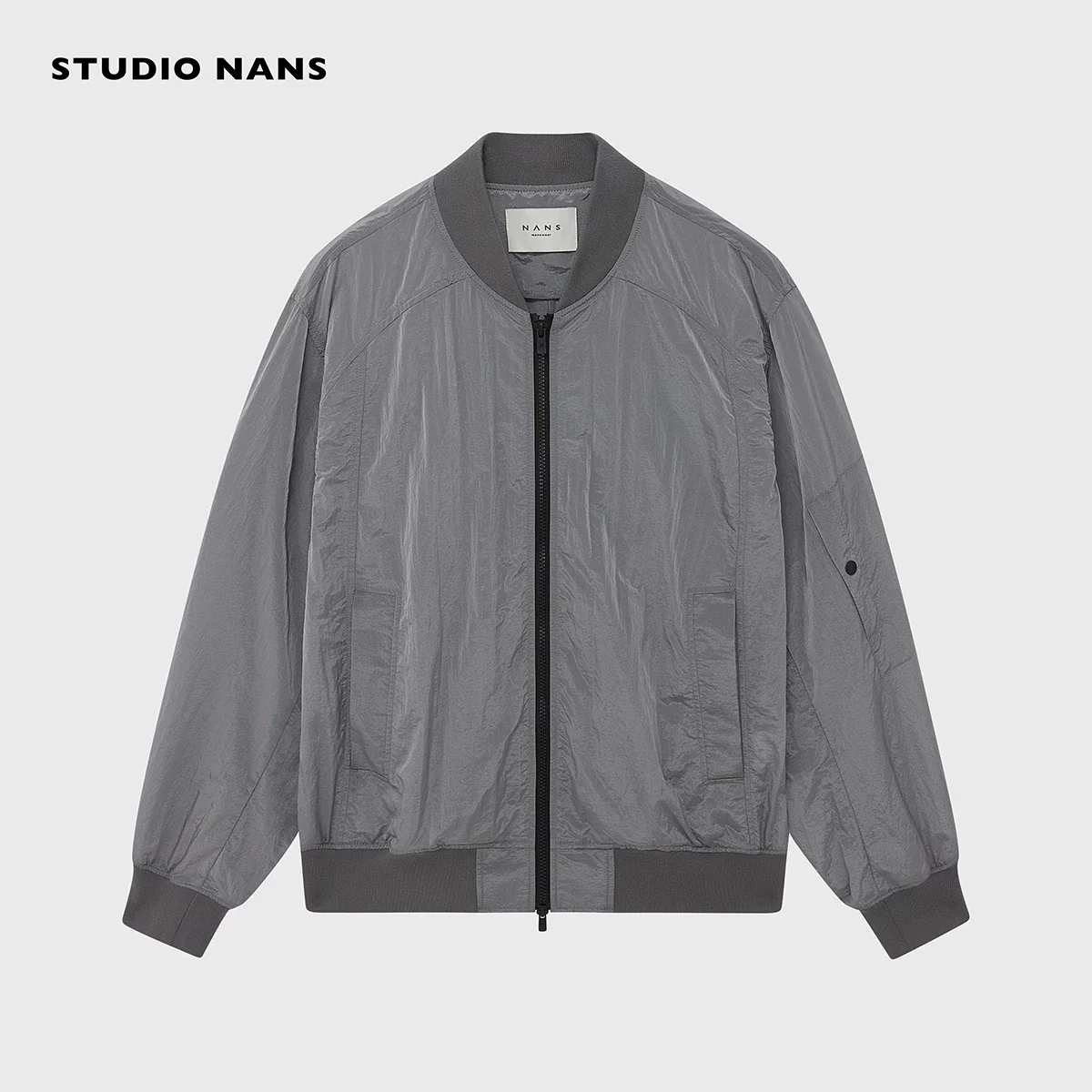 UPF50+ Textured Nylon Zip Bomber - Image 7