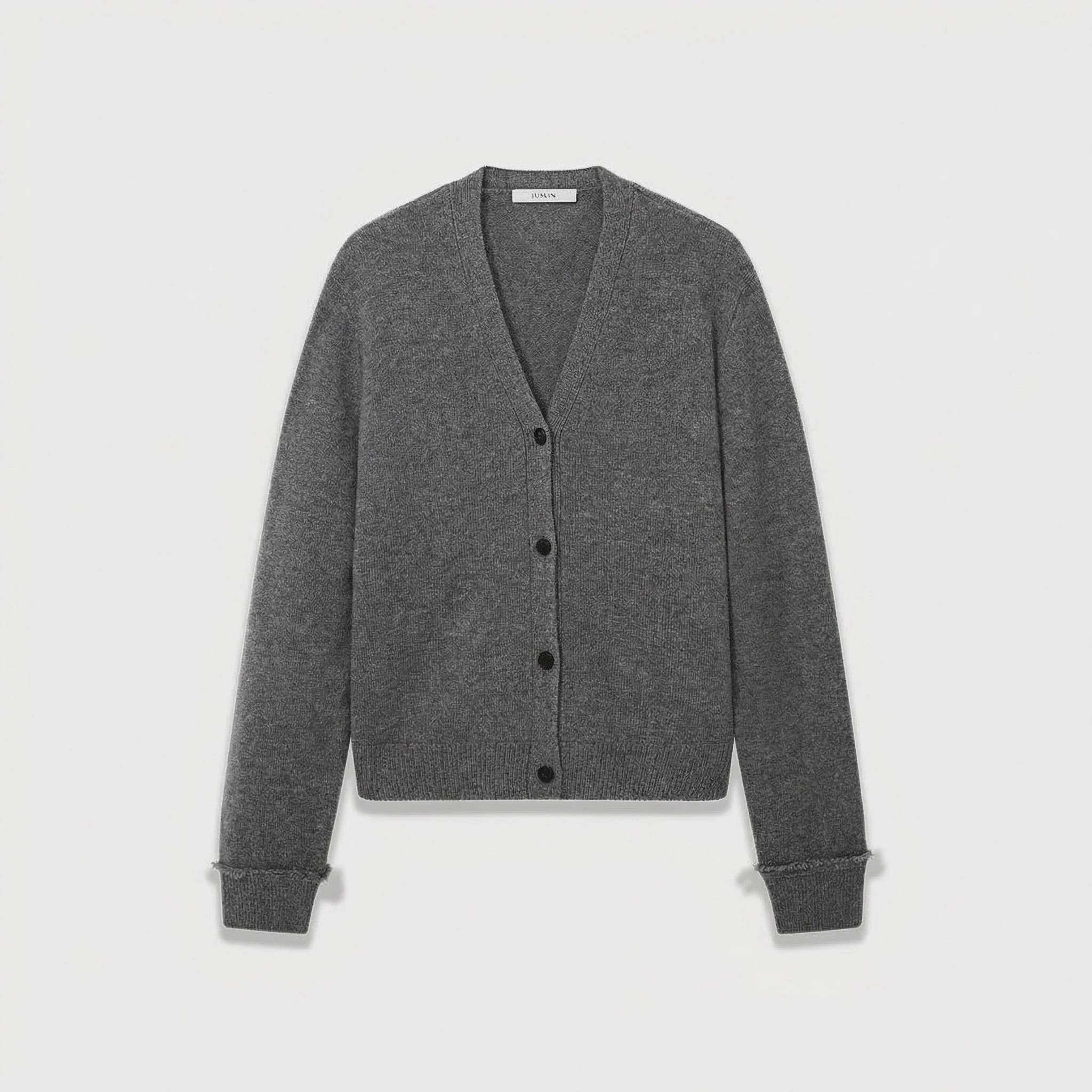 V-Neck Button-Up Cardigan - Image 10