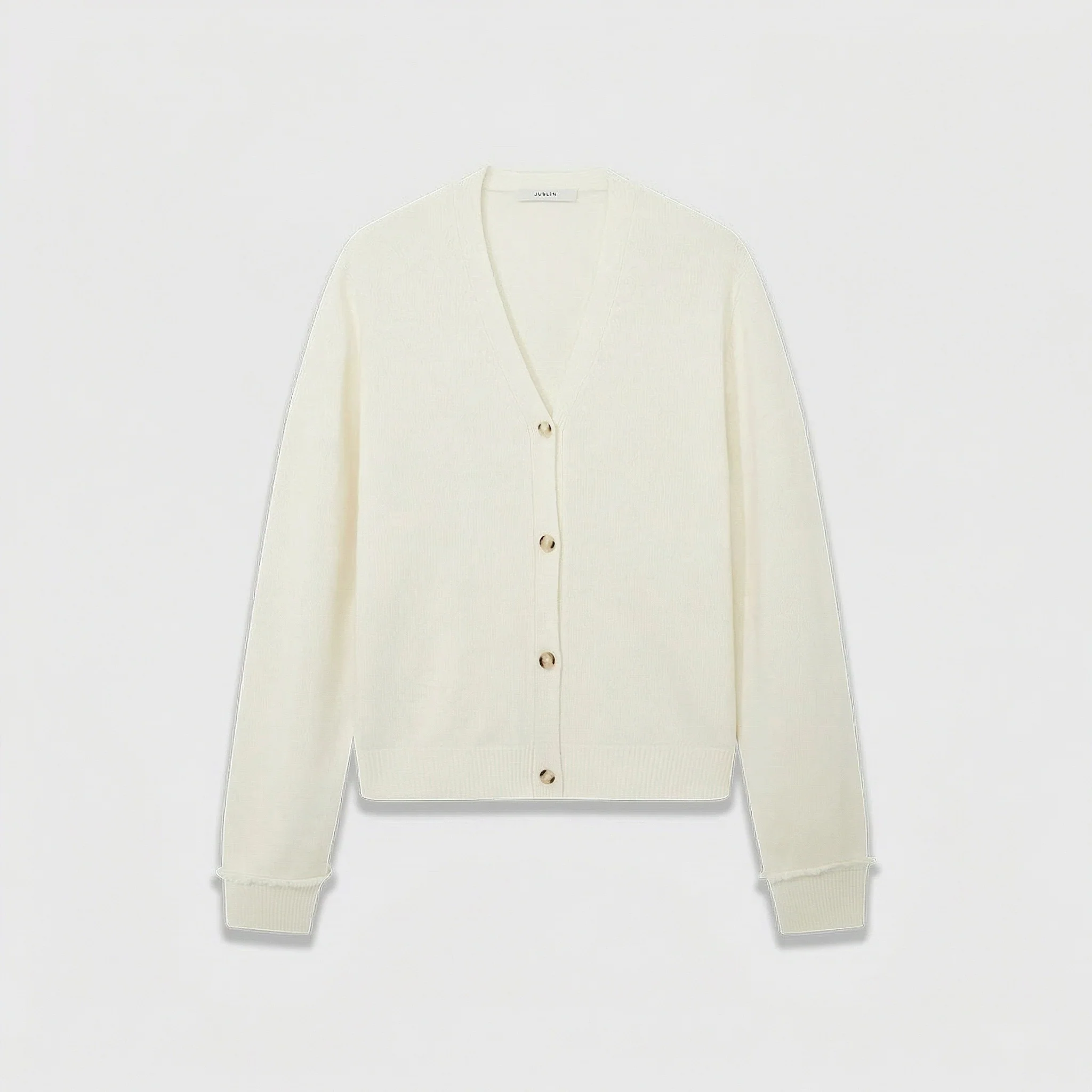 V-Neck Button-Up Cardigan - Image 8