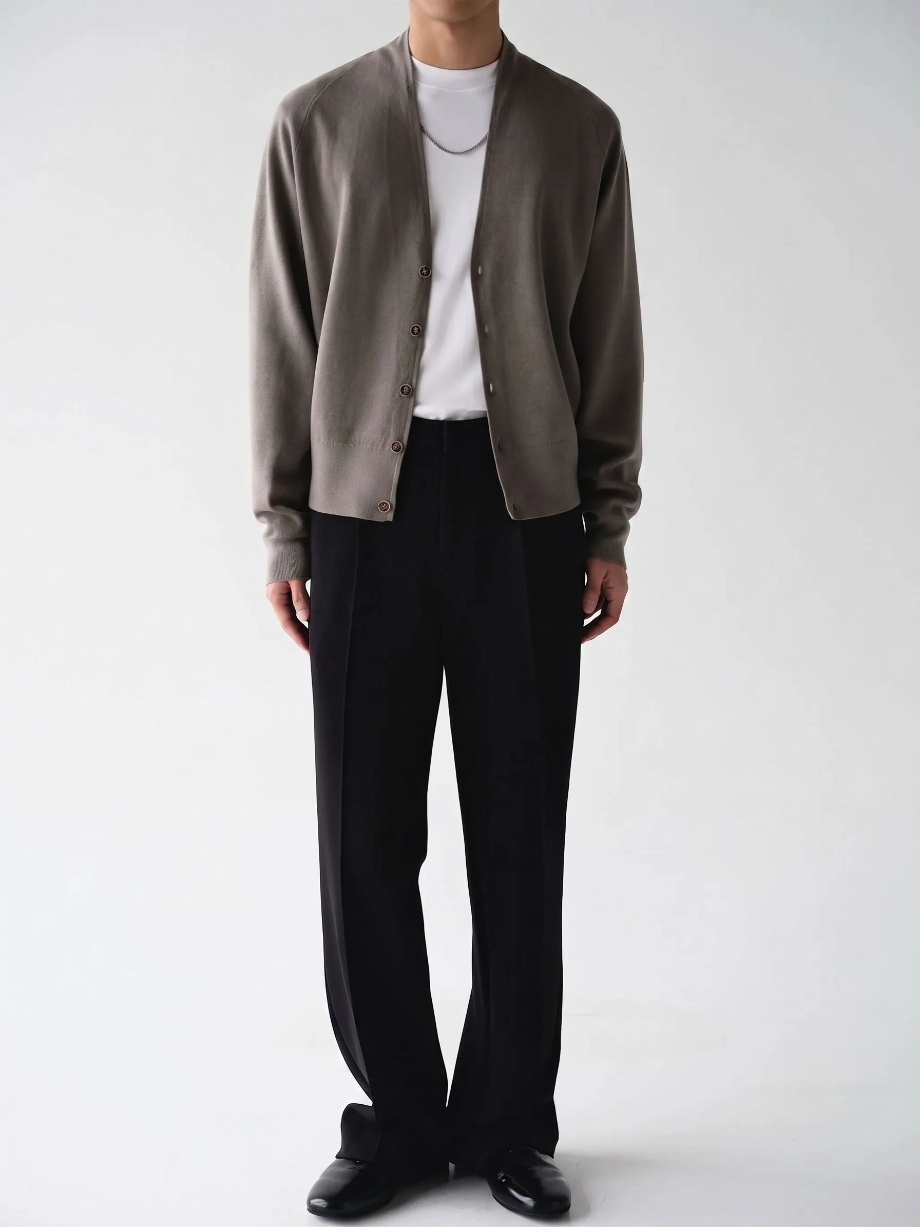 V-Neck Cardigan - Image 4