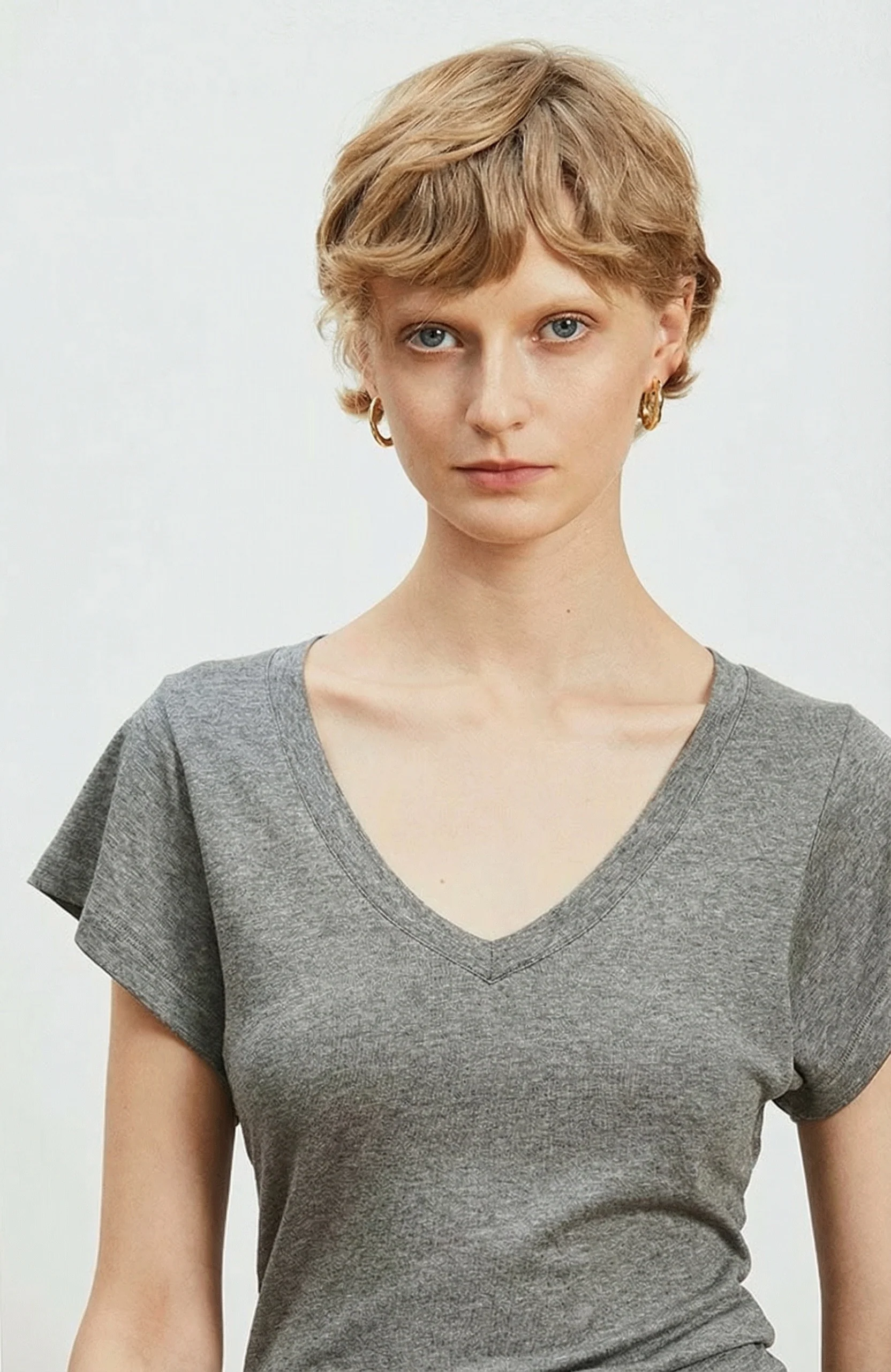 V-Neck Dolman Tee - Image 3