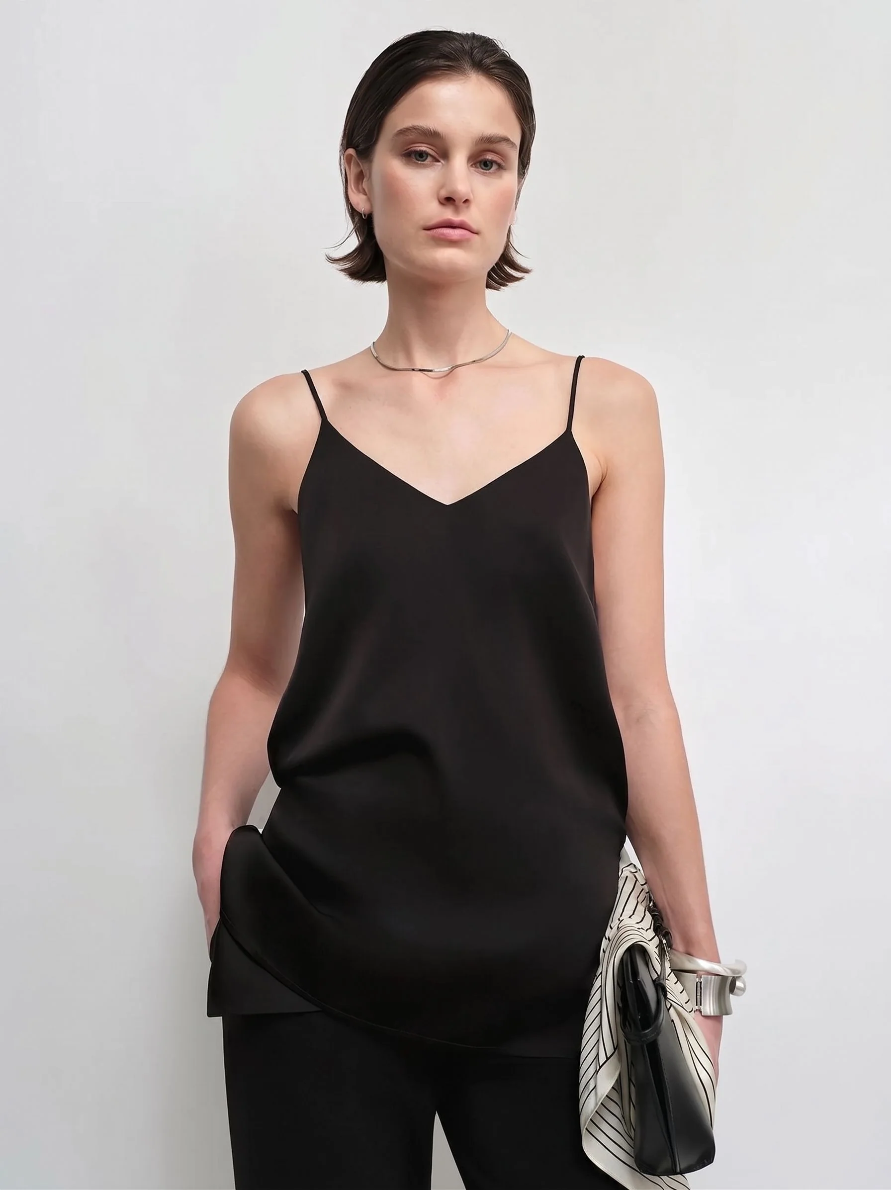 V-Neck Drawstring Cami - Image 7